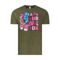 Vintage Olive i am a survivor Vintage Tee - AdoDesignShop