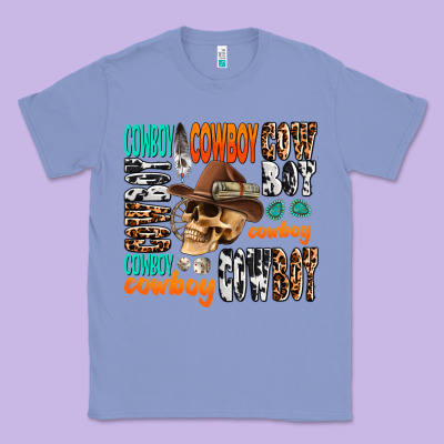 Cowboy Classic Tee Designed By Adodesignshop