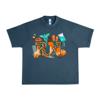 Midnight Navy rn registered nurse Urban Heavy Tee - AdoDesignShop