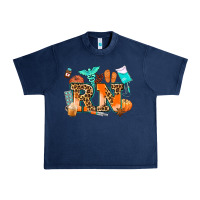 Navy rn registered nurse Urban Heavy Tee - AdoDesignShop