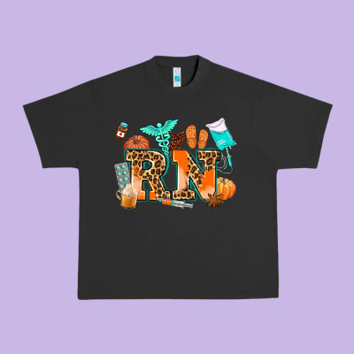Rn Registered Nurse Urban Heavy Tee Designed By Adodesignshop