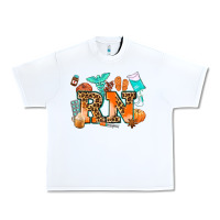 White rn registered nurse Urban Heavy Tee - AdoDesignShop