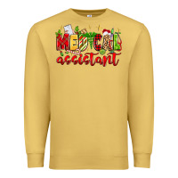 Antique Gold medical assistant Premium Sweatshirt - MaliasSmallBusiness