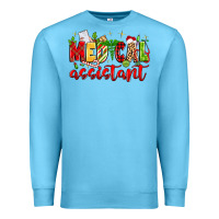 Ocean Blue medical assistant Premium Sweatshirt - MaliasSmallBusiness