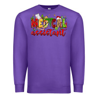 Purple medical assistant Premium Sweatshirt - MaliasSmallBusiness