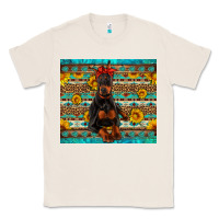 Natural doberman with western background Classic Tee - Artiststas