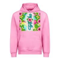 Fuchsia Pink aloha summer Urban Hoodie - TumblerDesignByShophia