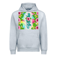 Heather Grey aloha summer Urban Hoodie - TumblerDesignByShophia