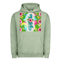 Pigment Oil Green aloha summer Urban Hoodie - TumblerDesignByShophia