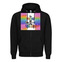 Black be proud of who you are Zipper Hoodie - MaliasSmallBusiness
