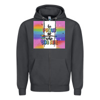Smoke be proud of who you are Zipper Hoodie - MaliasSmallBusiness