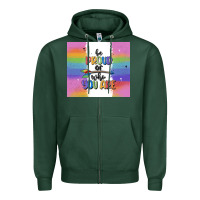 Sports Green be proud of who you are Zipper Hoodie - MaliasSmallBusiness