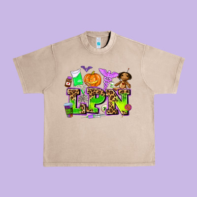Lpn Halloween Nurse With Urban Heavy Tee Designed By Adodesignshop