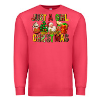 Cardinal just a girl who loves christmas Premium Sweatshirt - MaliasSmallBusiness