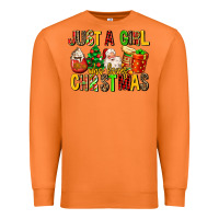 Carrot just a girl who loves christmas Premium Sweatshirt - MaliasSmallBusiness