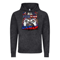 All American Gamer 4th Of July Vintage Hoodie | Teevron