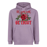 Lavender Let your heart be light Heavyweight Hoodie - MaliasSmallBusiness