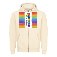 Sandshell different is beautiful Zipper Hoodie - MaliasSmallBusiness