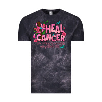 Cloud Black heal cancer Vintage Tee - AdoDesignShop