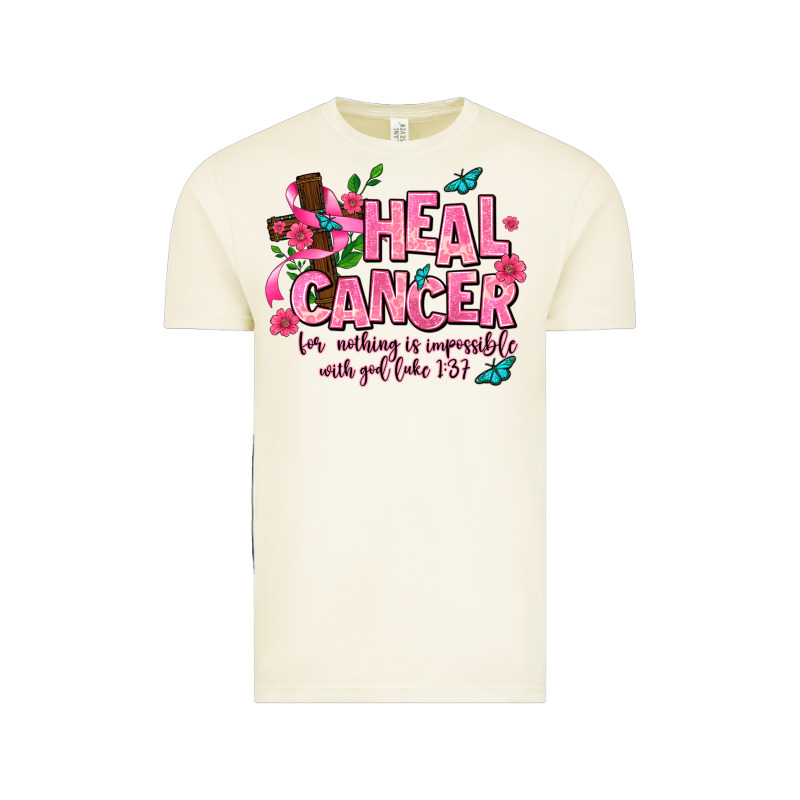 Heal Cancer Vintage Tee by AdoDesignShop | Teevron