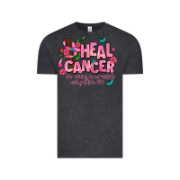 Vintage Black heal cancer Vintage Tee - AdoDesignShop