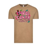 Vintage Coffee heal cancer Vintage Tee - AdoDesignShop
