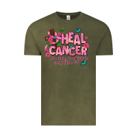 Vintage Olive heal cancer Vintage Tee - AdoDesignShop