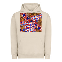 Pigment French Oak 4th of july patriotic usa Urban Hoodie - TumblerDesignByShophia