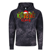Cloud Black Christmas kizzie claus Vintage Hoodie - FaDigitalArtStudio