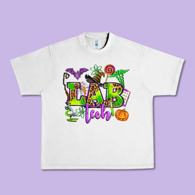 Lab Tech Halloween Urban Heavy Tee Designed By Adodesignshop