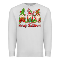 Dove Grey merry christmas gnomes Premium Sweatshirt - MaliasSmallBusiness