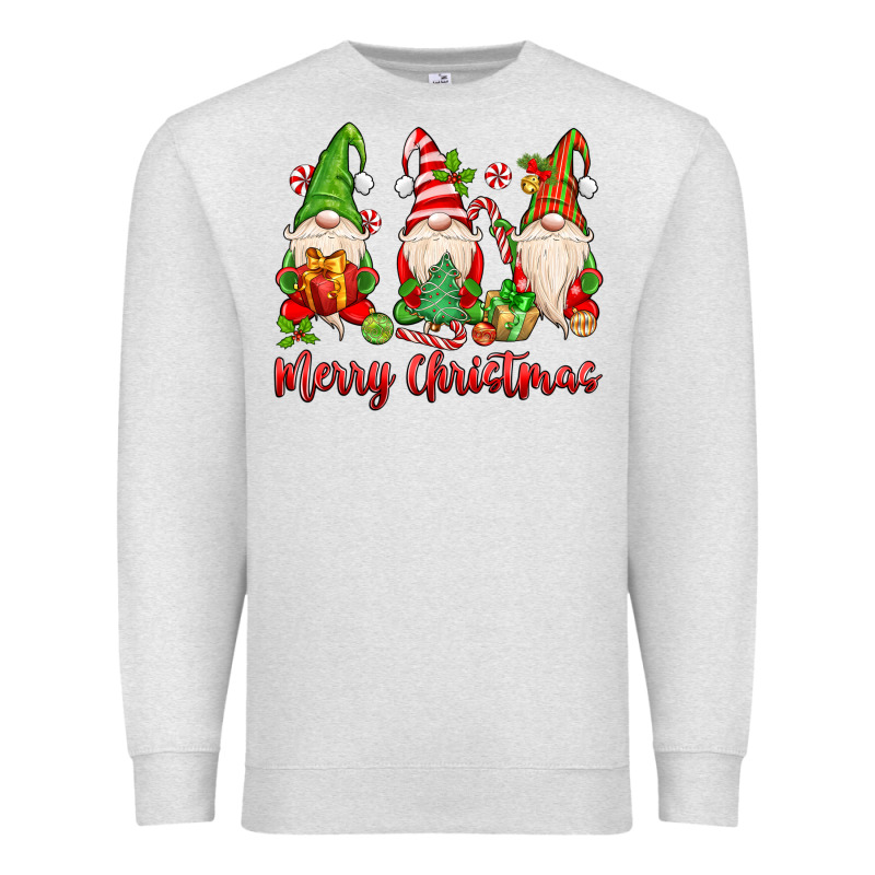 Merry Christmas Gnomes Premium Sweatshirt by MaliasSmallBusiness | Teevron