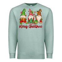Seafoam merry christmas gnomes Premium Sweatshirt - MaliasSmallBusiness