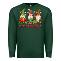 Sports Green merry christmas gnomes Premium Sweatshirt - MaliasSmallBusiness