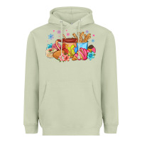 Matcha mexican deserts christmas Heavyweight Hoodie - MaliasSmallBusiness