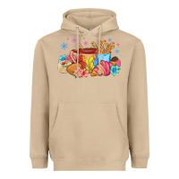 Mushroom mexican deserts christmas Heavyweight Hoodie - MaliasSmallBusiness