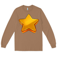 Toasted Coconut 3d golden stars Long Sleeve Tee - AdoDesignShop