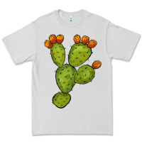Dove Grey cactus Premium Tee - BarkalooDesign