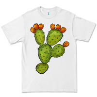 White cactus Premium Tee - BarkalooDesign