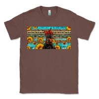 Chestnut doberman with sunflowers license plate Classic Tee - Artiststas