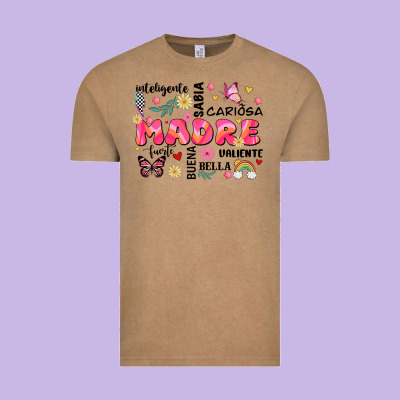 Ella Es Mama Vintage Tee Designed By Jahusdesignshop
