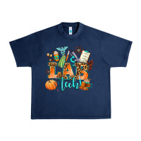 Navy lab tech fall Urban Heavy Tee - AdoDesignShop