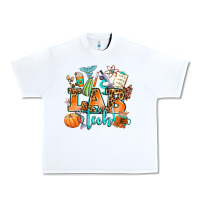 White lab tech fall Urban Heavy Tee - AdoDesignShop