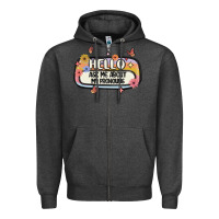 Charcoal Heather ask me about my pronouns Zipper Hoodie - MaliasSmallBusiness