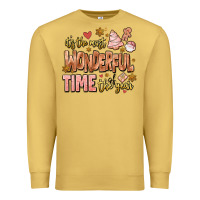 Antique Gold its the most wonderful time of the year Premium Sweatshirt - MaliasSmallBusiness