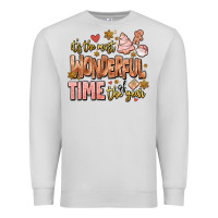 Dove Grey its the most wonderful time of the year Premium Sweatshirt - MaliasSmallBusiness