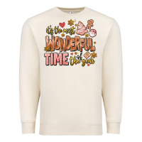 Sandshell its the most wonderful time of the year Premium Sweatshirt - MaliasSmallBusiness