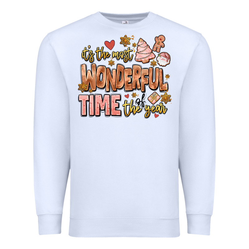 Its The Most Wonderful Time Of The Year Premium Sweatshirt by MaliasSmallBusiness | Teevron