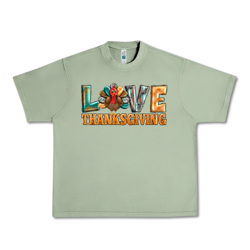 Love Thanksgiving Western Turkey Urban Heavy Tee by BarkalooDesign | Teevron