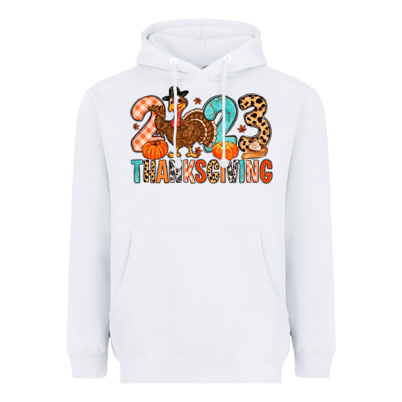 2023 Thanksgiving Heavyweight Hoodie by MaliasSmallBusiness | Teevron